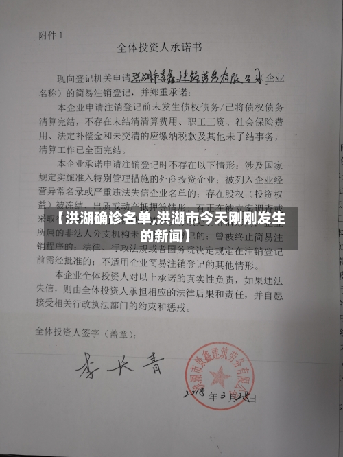 【洪湖确诊名单,洪湖市今天刚刚发生的新闻】