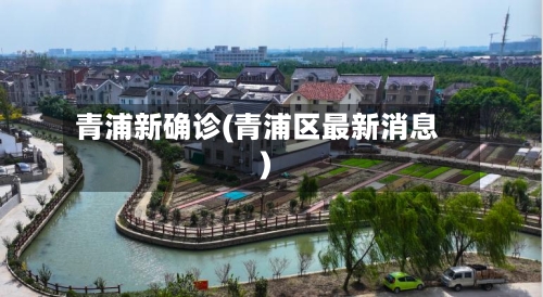 青浦新确诊(青浦区最新消息)-第3张图片