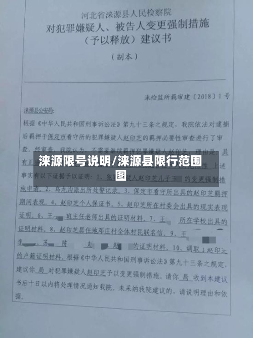 涞源限号说明/涞源县限行范围图-第3张图片