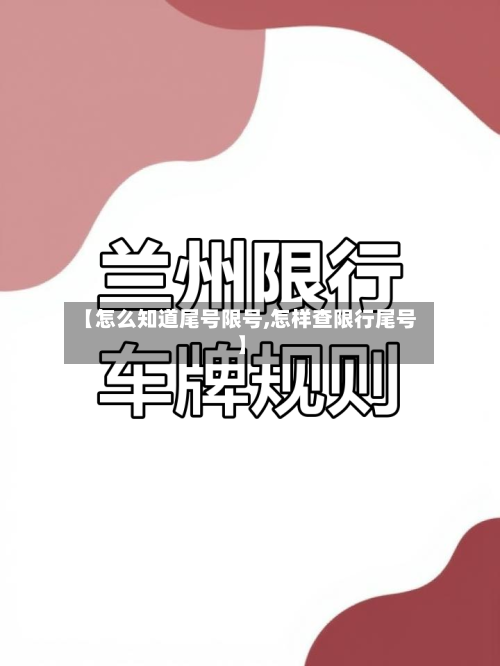 【怎么知道尾号限号,怎样查限行尾号】-第2张图片