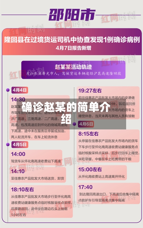 确诊赵某的简单介绍-第2张图片