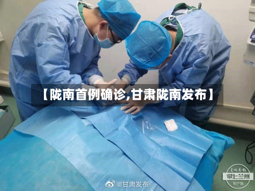 【陇南首例确诊,甘肃陇南发布】