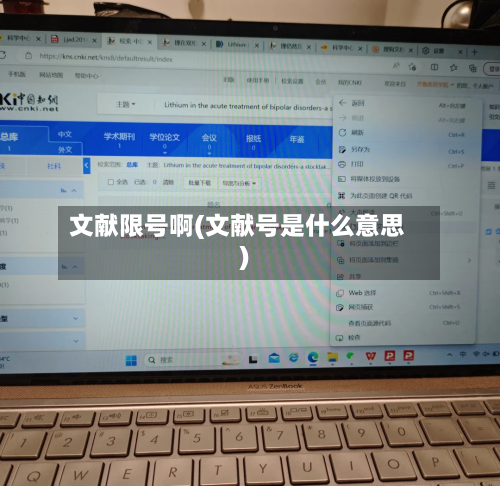 文献限号啊(文献号是什么意思)