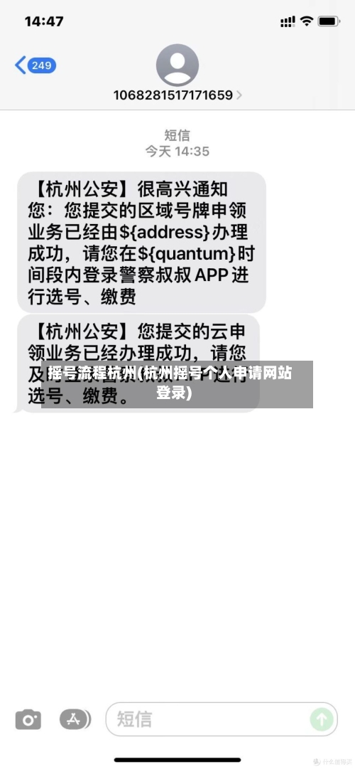 摇号流程杭州(杭州摇号个人申请网站登录)