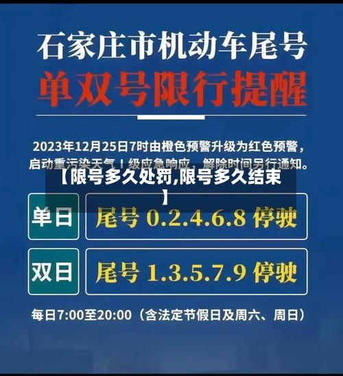 【限号多久处罚,限号多久结束】-第3张图片