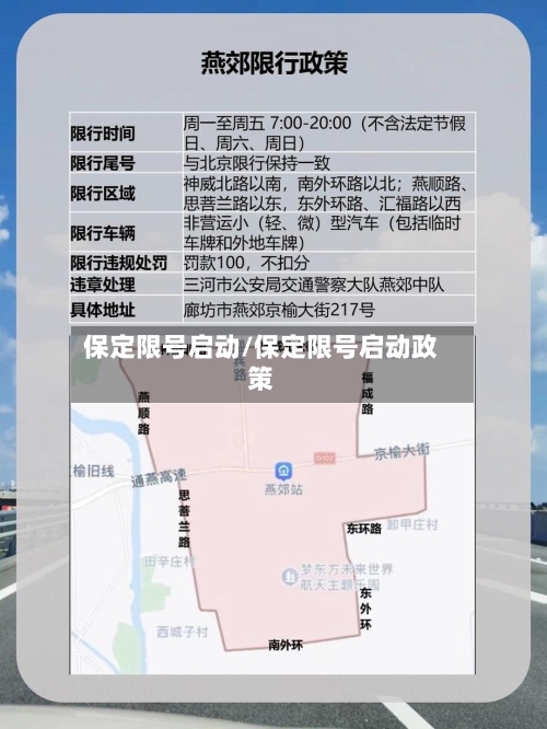 保定限号启动/保定限号启动政策