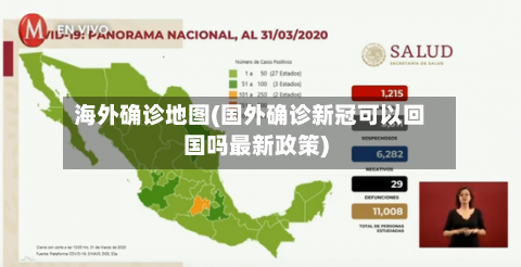 海外确诊地图(国外确诊新冠可以回国吗最新政策)