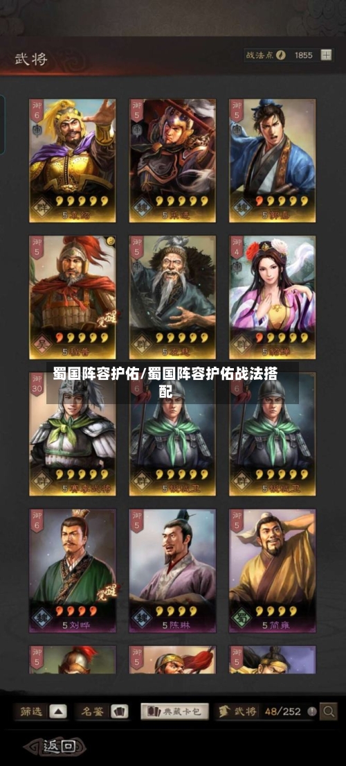 蜀国阵容护佑/蜀国阵容护佑战法搭配-第3张图片