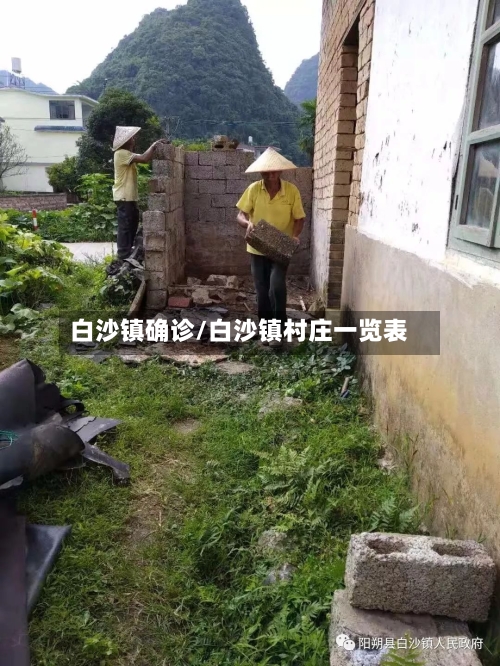 白沙镇确诊/白沙镇村庄一览表