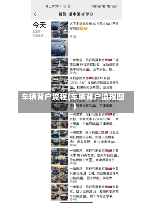 车辆背户流程(车辆背户流程图)-第2张图片