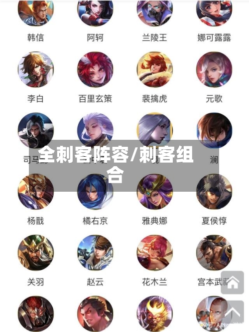 全刺客阵容/刺客组合-第3张图片