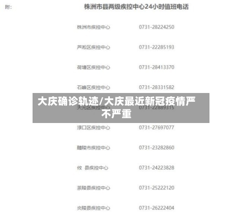 大庆确诊轨迹/大庆最近新冠疫情严不严重-第2张图片