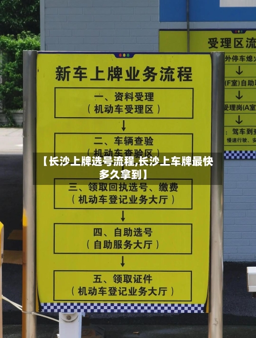 【长沙上牌选号流程,长沙上车牌最快多久拿到】
