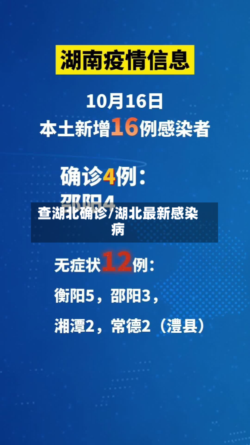 查湖北确诊/湖北最新感染病-第3张图片