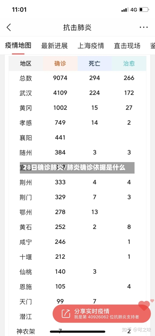 28日确诊肺炎/肺炎确诊依据是什么