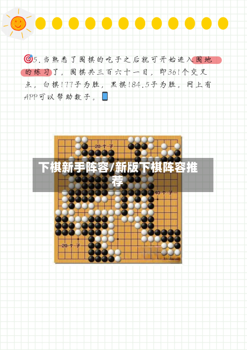 下棋新手阵容/新版下棋阵容推荐