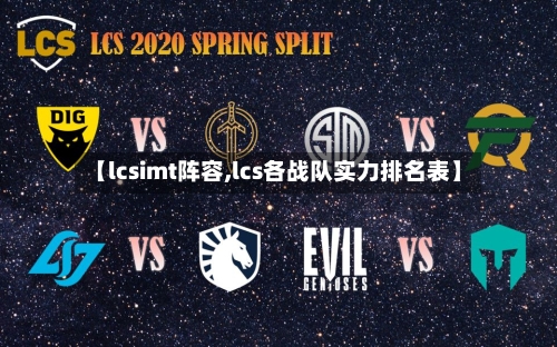 【lcsimt阵容,lcs各战队实力排名表】