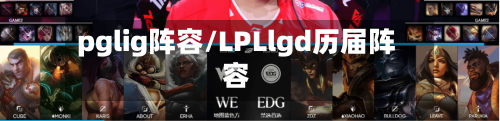pglig阵容/LPLlgd历届阵容