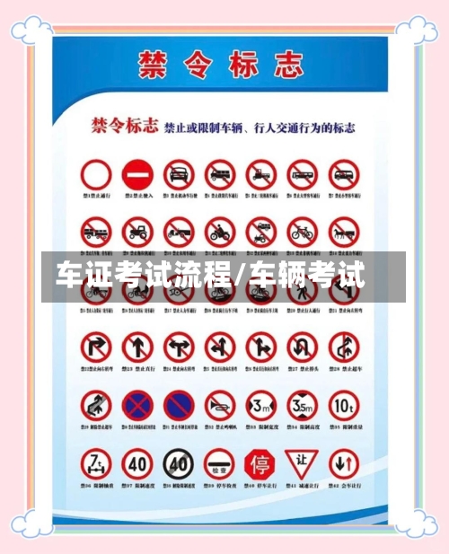 车证考试流程/车辆考试