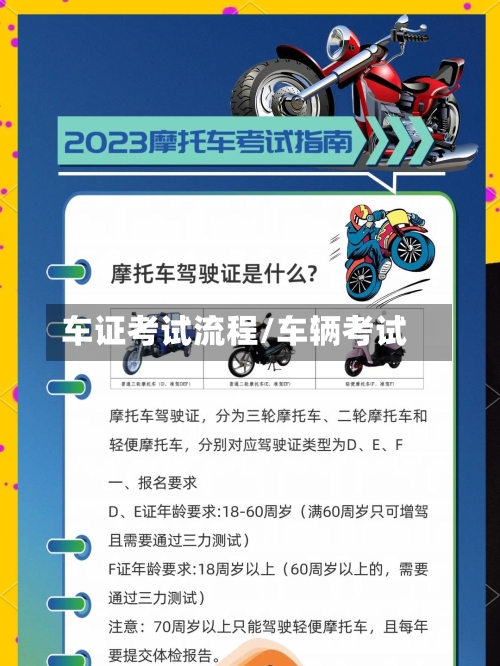 车证考试流程/车辆考试-第2张图片