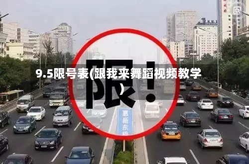 9.5限号表(跟我来舞蹈视频教学)-第2张图片