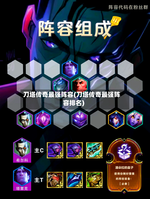 刀塔传奇最强阵容(刀塔传奇最强阵容排名)