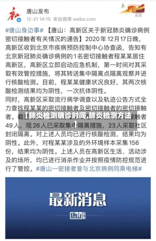 【肺炎检测确诊时间,肺炎检测方法】-第2张图片