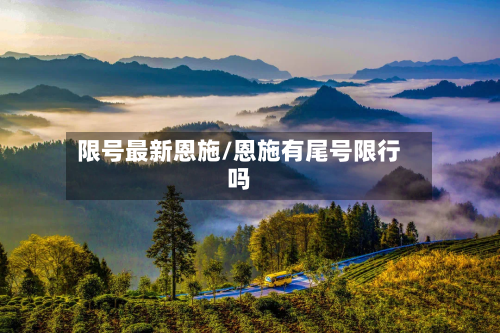 限号最新恩施/恩施有尾号限行吗-第3张图片