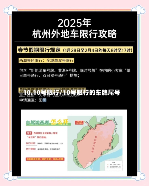 10.10号限行/10号限行的车牌尾号-第3张图片