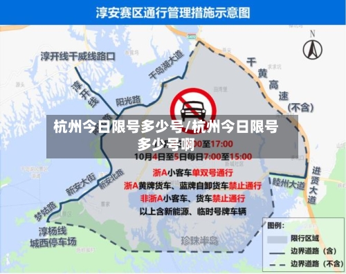 杭州今日限号多少号/杭州今日限号多少号啊-第3张图片