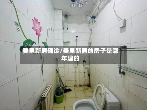 美里新居确诊/美里新居的房子是哪年建的
