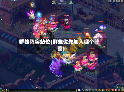 群雄阵容站位(群雄优先加入哪个阵营)-第2张图片