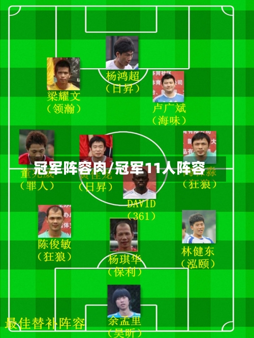 冠军阵容肉/冠军11人阵容