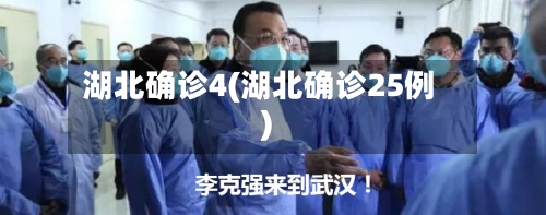 湖北确诊4(湖北确诊25例)-第2张图片