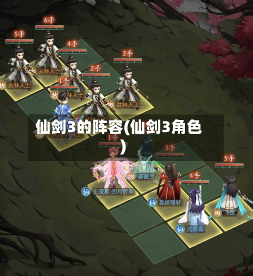 仙剑3的阵容(仙剑3角色)-第3张图片