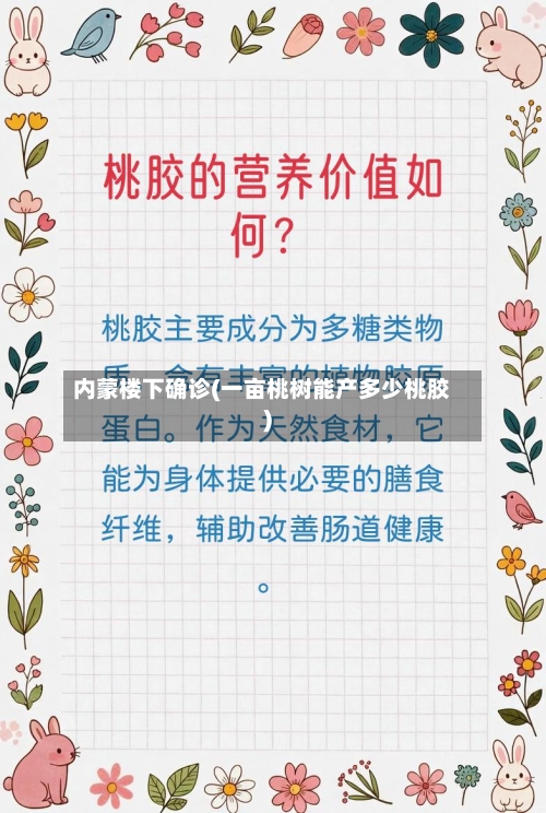 内蒙楼下确诊(一亩桃树能产多少桃胶)-第3张图片