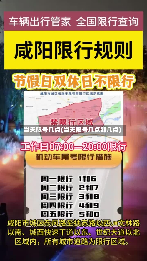 当天限号几点(当天限号几点到几点)