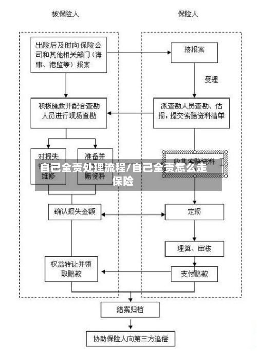 自己全责处理流程/自己全责怎么走保险-第2张图片